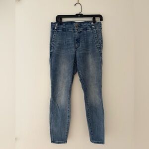 Anthropologie Pilcro High Rise Skinny Jeans, size 29